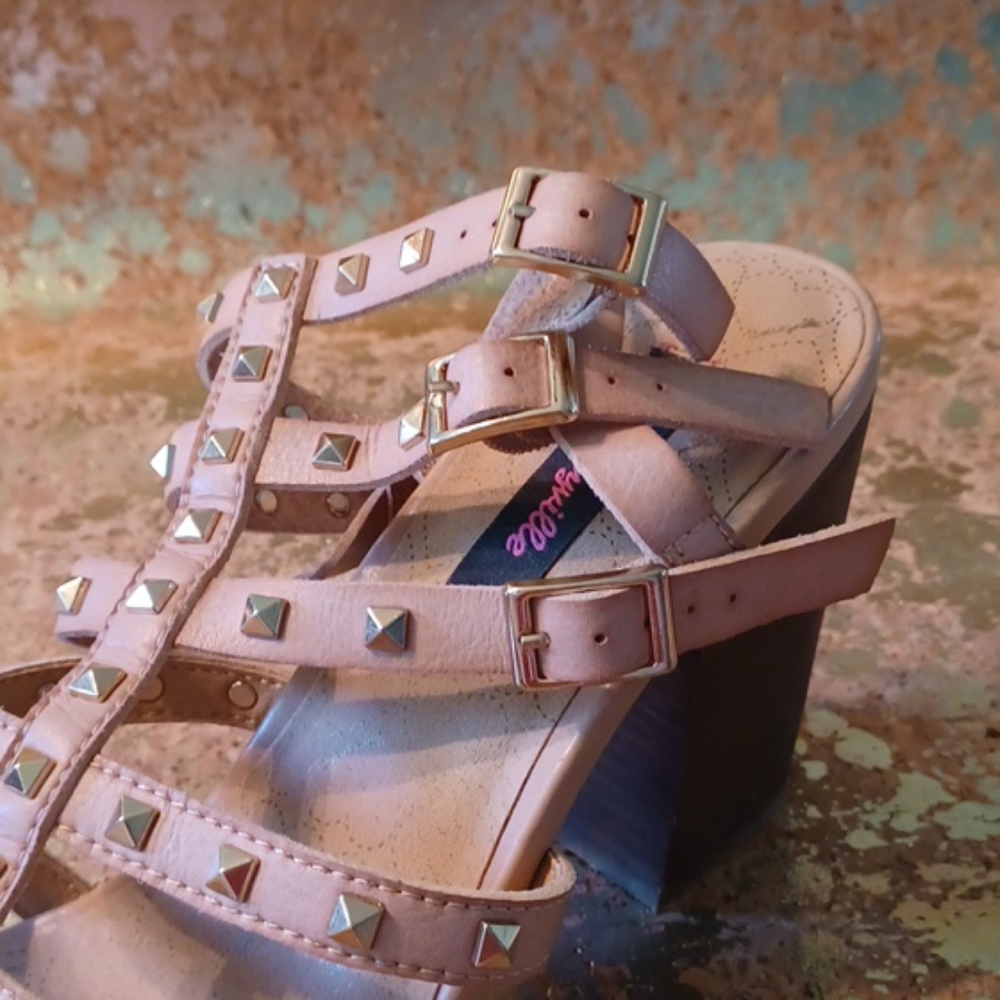 BETSEYVILLE STUDDED "NAVEAH" GLADIATOR SANDAL - Picture 7 of 14